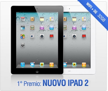 Pour Femme ti regala un meraviglioso iPad2: partecipa al concorso e vinci fantastici premi!
