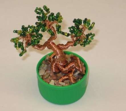 Lavoretti con le perline: come si fa un bonsai