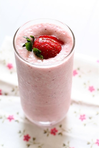 Ricette estive: frappè alle fragole