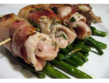 Ricette light: involtini di lonza con verdure