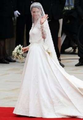 Abito da sposa di Kate Middleton: le foto e i particolari