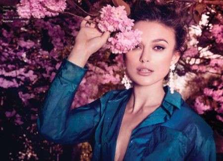 Keira Knightley, un fiore di primavera nelle foto per Flaunt