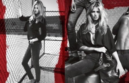 Lara Stone protagonista della nuova linea di intimo di Calvin Klein