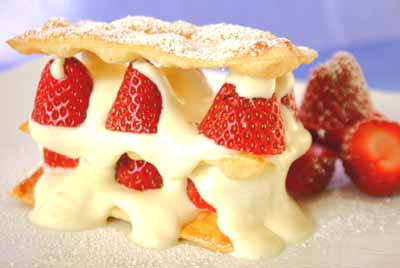 Ricetta Millefoglie light con lo yogurt