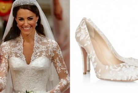 Royal Wedding: anche le scarpe della sposa firmate Alexander McQueen