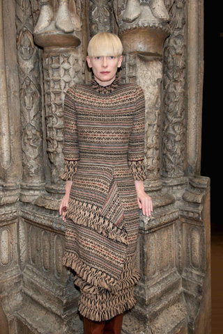 Pringle of Scotland: la nuova musa è Tilda Swinton