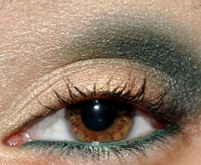 Make up primavera 2011: mix in oro e verde