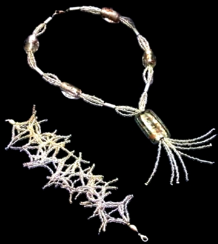 Bijoux: crea collier e braccialetto di cristalli