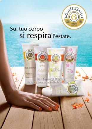 Per le pelle secca o normale, prova il latte idratante profumato Roger&Gallet