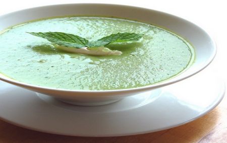 Ricette light: crema zucchina e menta