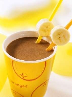 Ricette estive: frappè di cioccolato e banane