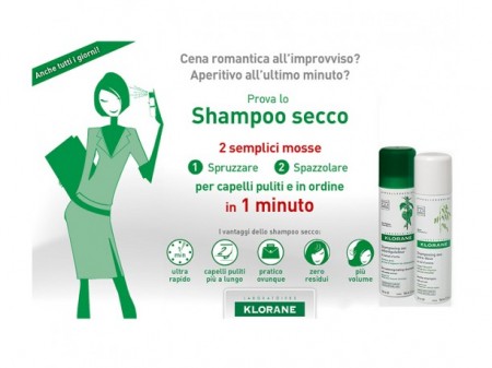 Shampoo secco Klorane: prezzi e opinioni
