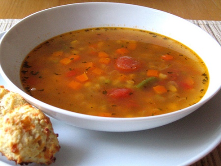 Ricette light: la zuppa primaverile