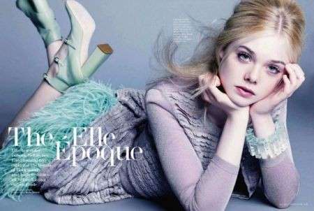 Elle Fanning, avere 13 anni e posare per Marie Claire! Le foto del servizio