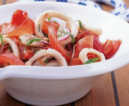 Ricette light: l’insalata estiva di calamaretti