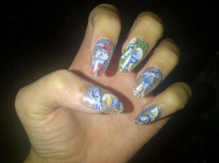 Le unghie decorate con i Puffi di Katy Perry sono tutte da copiare!