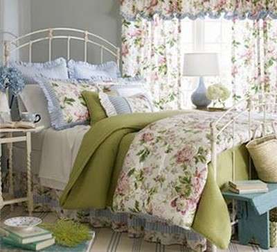 Letto in stile country