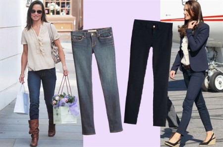 Kate e Pippa Middleton adorano i jeans J Brand