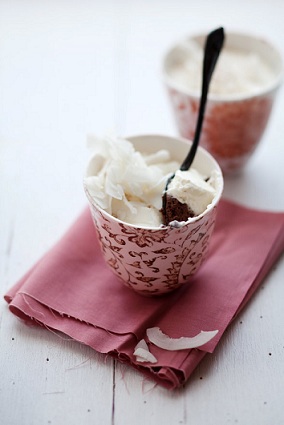 La ricetta della mousse al cocco