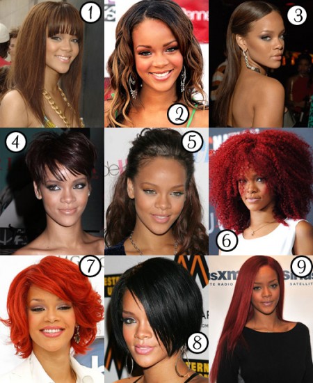 Le più belle acconciature di Rihanna, tutte da copiare!