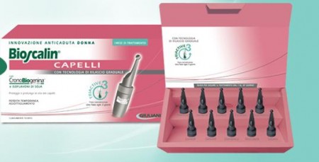 Bioscalin: capelli più folti e forti con le fiale anticaduta