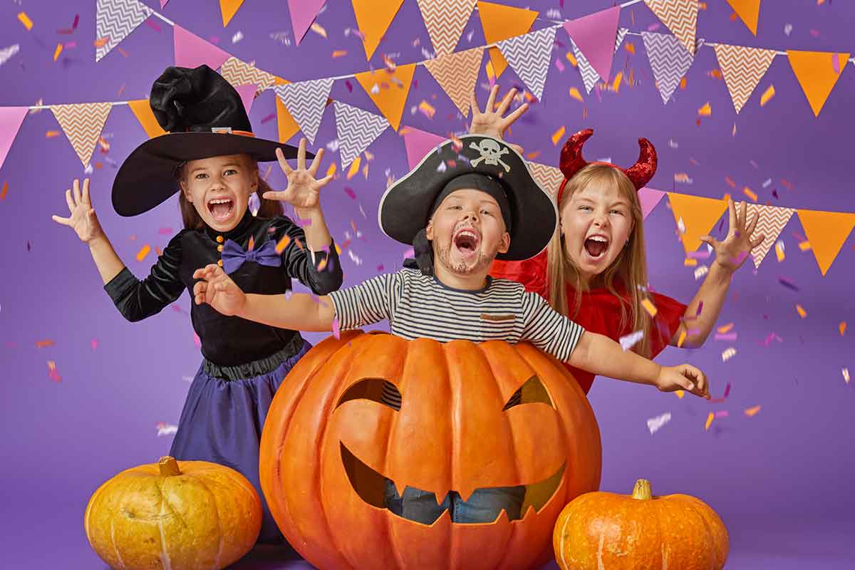 Maschere di Halloween per bambini 