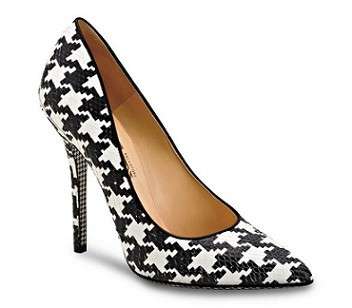 Ferragamo scarpe pied de poule