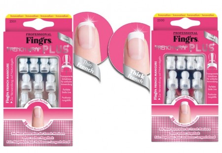 Una manicure fai da te perfetta, con French Wrap Plus di Fing’rs si può!