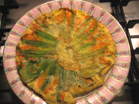 Ricette per Halloween: la frittata ai fiori di zucca