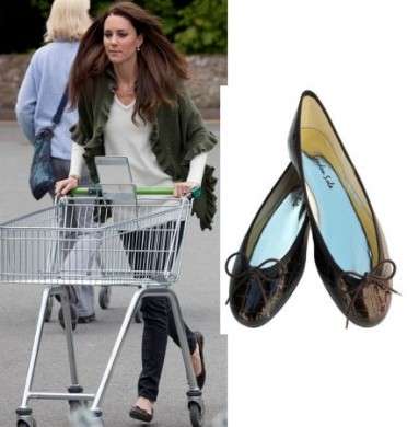 Kate Middleton e le sue ballerine London Sole ‘Pirouette’