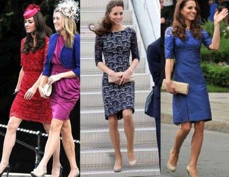 Kate Middleton adora il pizzo colorato di Erdem