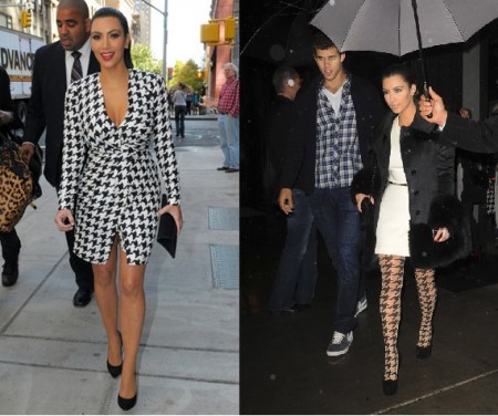 Kim Kardashian e la sua passione sfrenata per il pied de poule