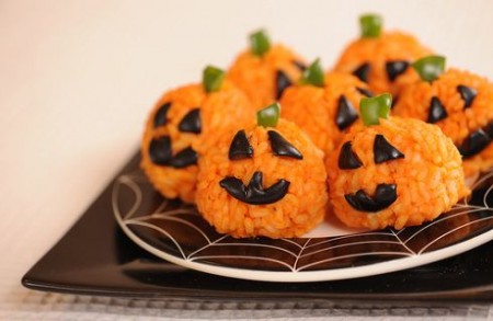 I mini arancini golosi di Halloween