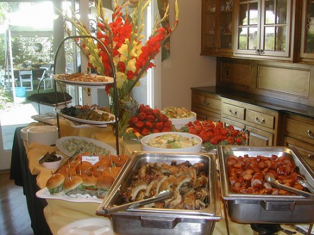 preparare un buffet