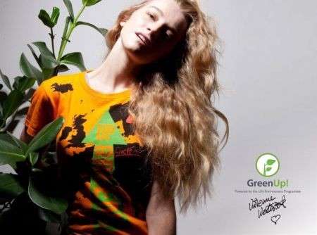 Vivienne Westwood contro la deforestazione: le foto delle “Tree t-shirt” per GreenUp