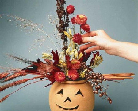 zucca con i fiori