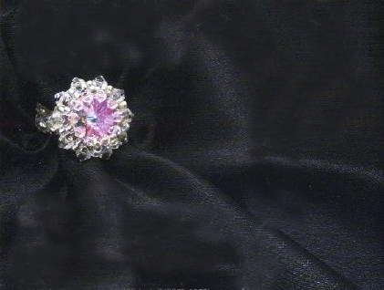 Nuovi schemi per creare un anello bijoux di perline cristallo
