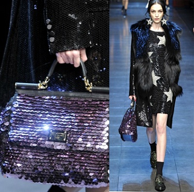 La borsa Miss Sicily di Dolce & Gabbana si veste di glitter e paillettes, vi piace?