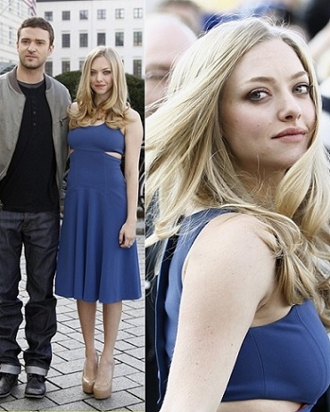 Amanda Seyfried ama il blu, eccola a Berlino con un abito Lyn Devon sul red carpet!