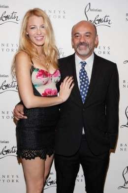 Una straordinaria Blake Lively veste Dolce & Gabbana al Christian Louboutin cocktail party!