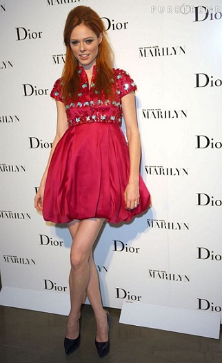 Coco Rocha sceglie un look Christian Dior firmato John Galliano