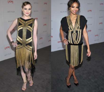 Evan Rachel Wood e Zoe Saldana