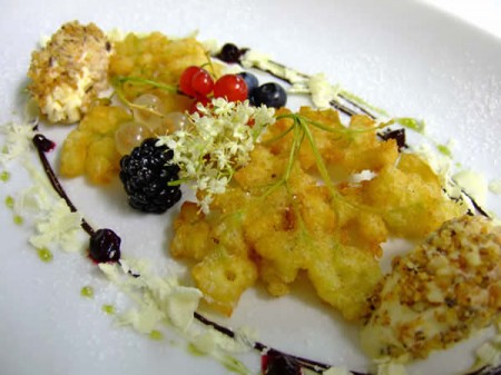 fiori fritti di sambuco