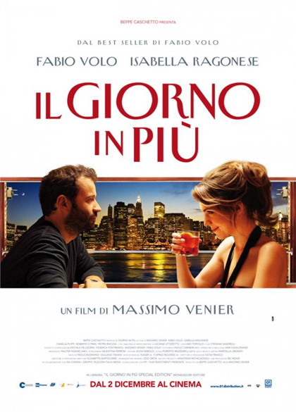 Il giorno in più, il romanzo di Fabio Volo al cinema, dal 2 dicembre 2011