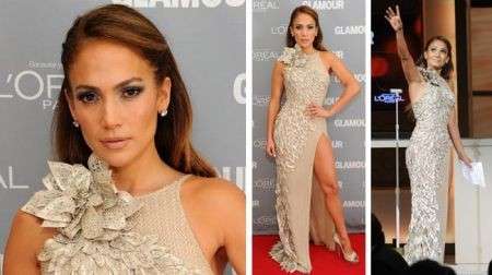 Jennifer Lopez ai Glamour Awards, uno star look sofisticato tutto da copiare