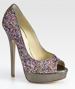 Il glitter di Jimmy Choo ideale per Capodanno: le nuove pumps Vibe