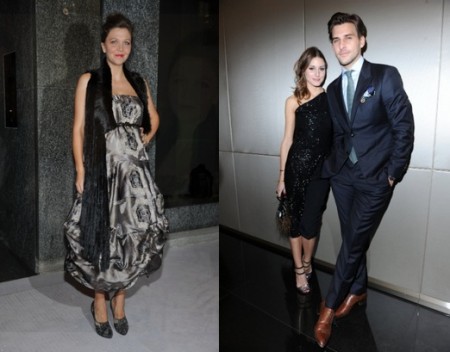 E’ Giorgio Armani mania per Olivia Palermo e Maggie Gyllenhaal