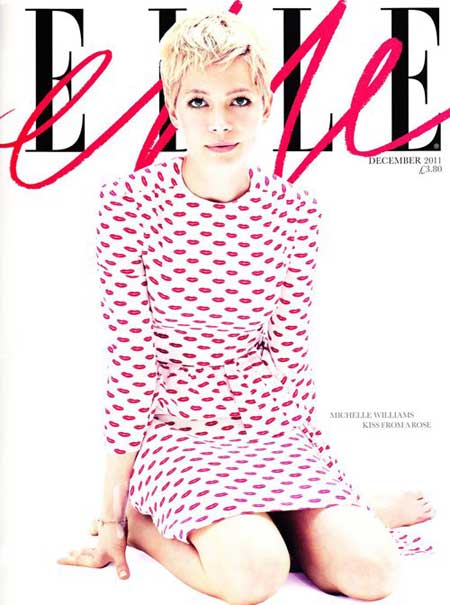 Michelle Williams torna bambina sulla copertina di Elle Uk