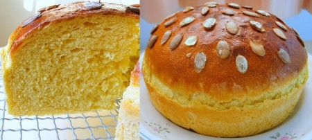 La ricetta sfiziosa del pane alla zucca