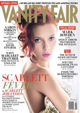 Scarlett Johansson non ha paura di invecchiare come dichiara sul numero di dicembre di Vanity Fair